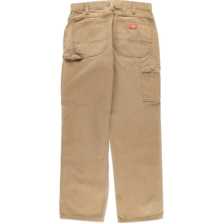 Dickies Relaxed Fit Duck Painter Pants Men's W32 equivalent cotton Beige type Vintage Second Hand