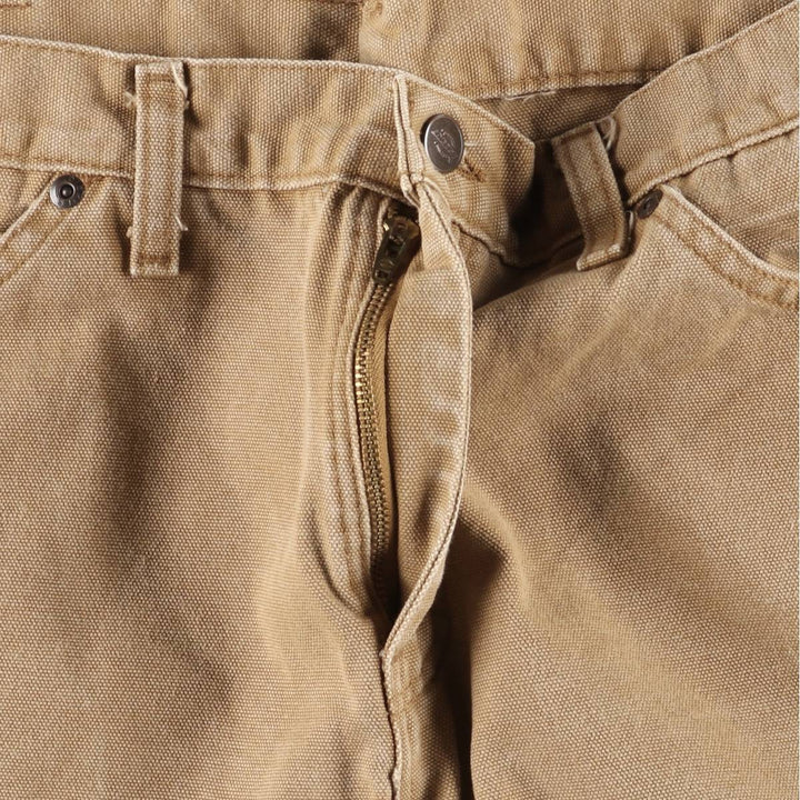 Dickies Relaxed Fit Duck Painter Pants Men's W32 equivalent cotton Beige type Vintage Second Hand