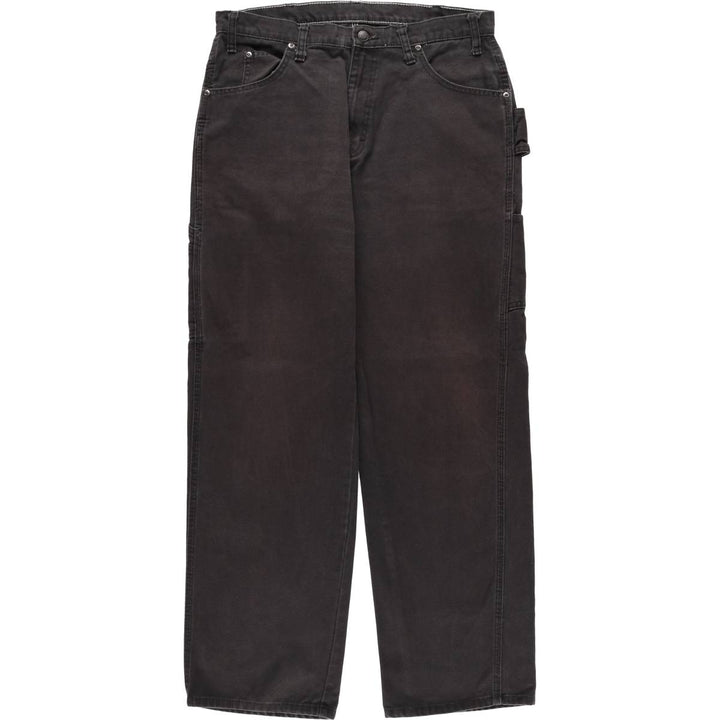Dickies Duck Painter Pants Men's W34 equivalent cotton black type Vintage Second Hand