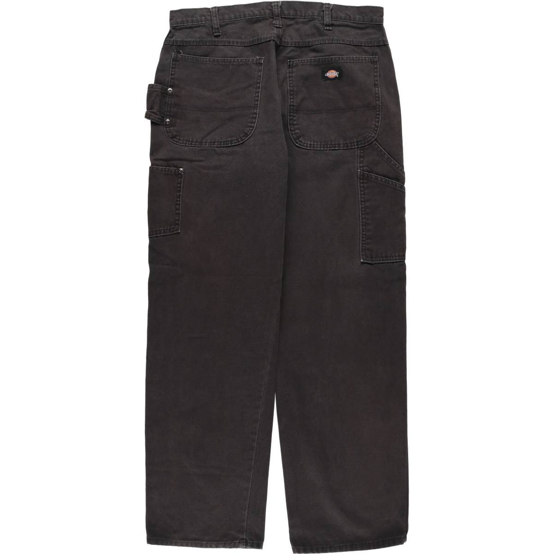 Dickies Duck Painter Pants Men's W34 equivalent cotton black type Vintage Second Hand