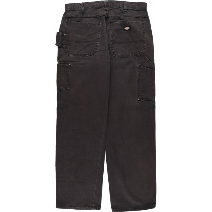 Dickies Duck Painter Pants Men's W34 equivalent cotton black type Vintage Second Hand