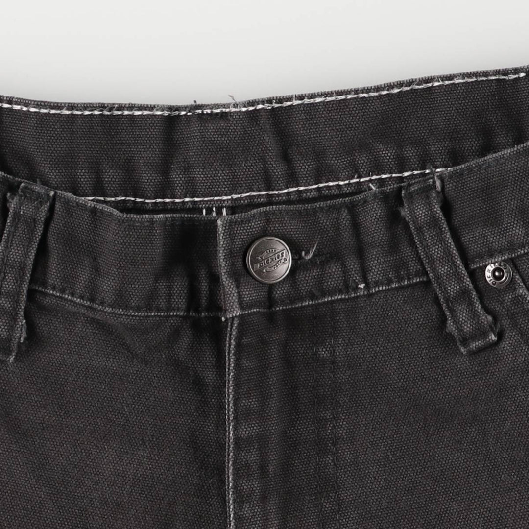 Dickies Duck Painter Pants Men's W34 equivalent cotton black type Vintage Second Hand