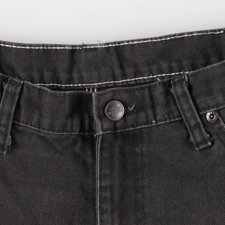 Dickies Duck Painter Pants Men's W34 equivalent cotton black type Vintage Second Hand