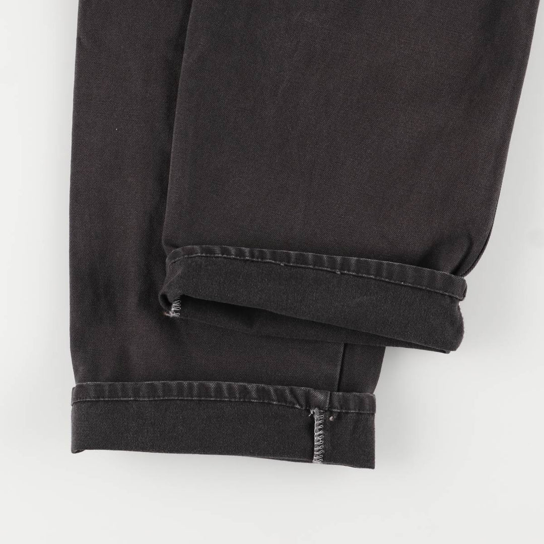 Dickies Duck Painter Pants Men's W34 equivalent cotton black type Vintage Second Hand