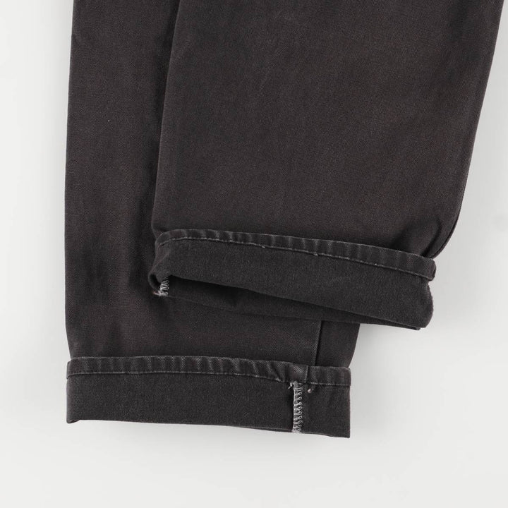 Dickies Duck Painter Pants Men's W34 equivalent cotton black type Vintage Second Hand