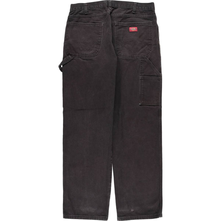 Dickies Duck Painter Pants Men's W34 equivalent cotton black type Vintage Second Hand