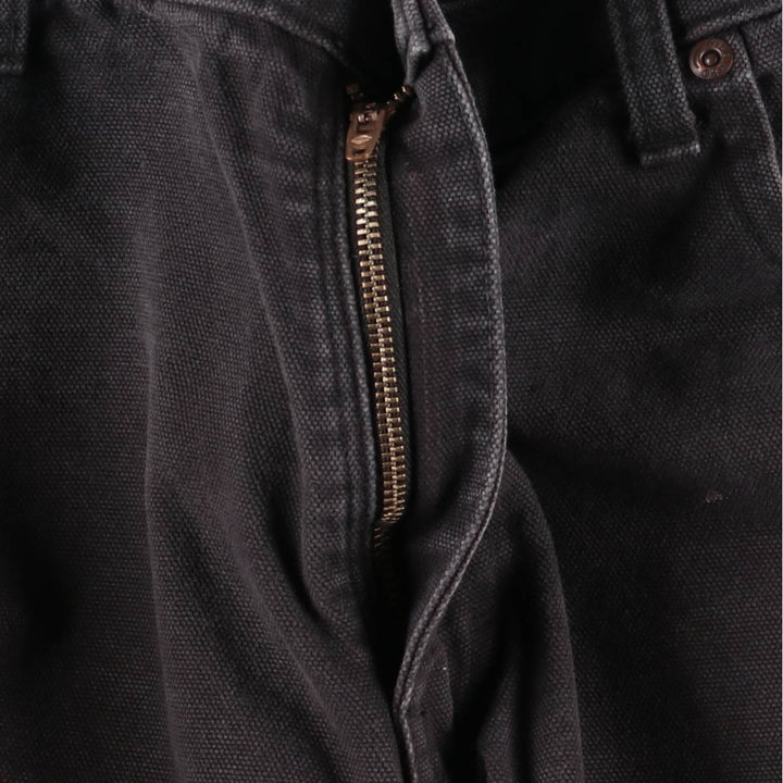 Dickies Duck Painter Pants Men's W34 equivalent cotton black type Vintage Second Hand