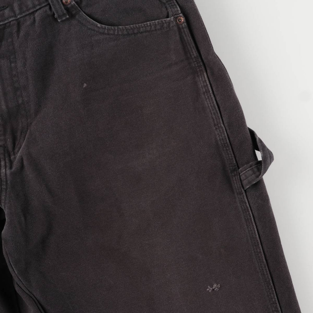 Dickies Duck Painter Pants Men's W34 equivalent cotton black type Vintage Second Hand