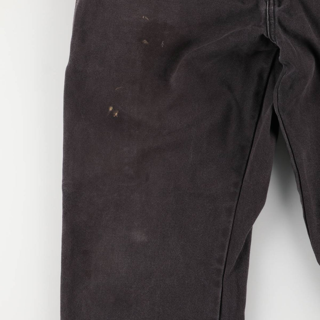 Dickies Duck Painter Pants Men's W34 equivalent cotton black type Vintage Second Hand