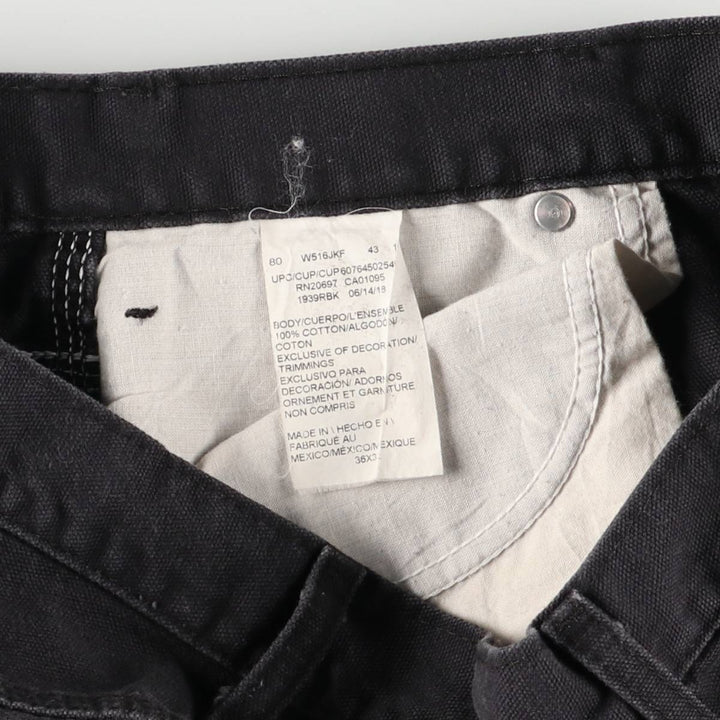 Dickies Duck Painter Pants Men's W35 equivalent cotton black type Vintage Second Hand