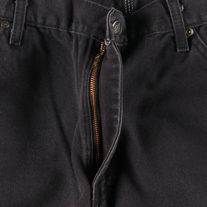 Dickies Duck Painter Pants Men's W35 equivalent cotton black type Vintage Second Hand