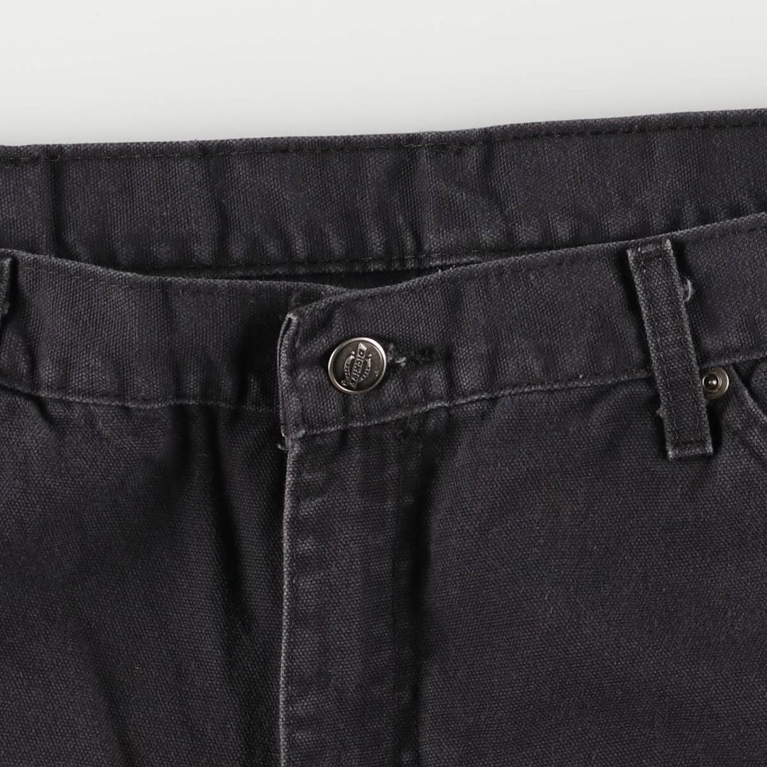 Dickies Duck Painter Pants Men's W35 equivalent cotton black type Vintage Second Hand