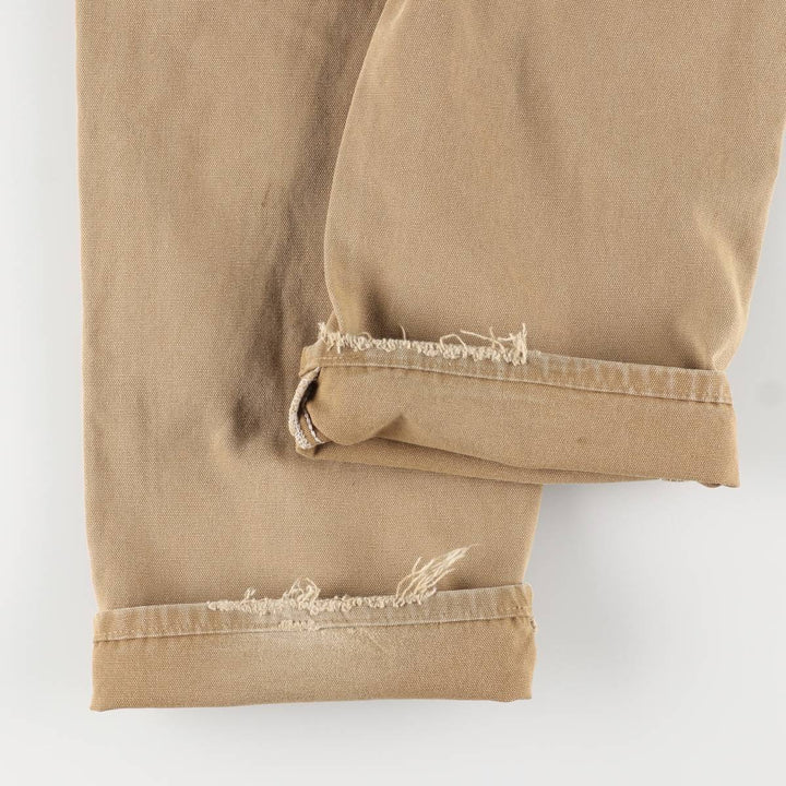 Dickies Duck Painter Pants Men's W37 cotton Beige type Vintage Second Hand