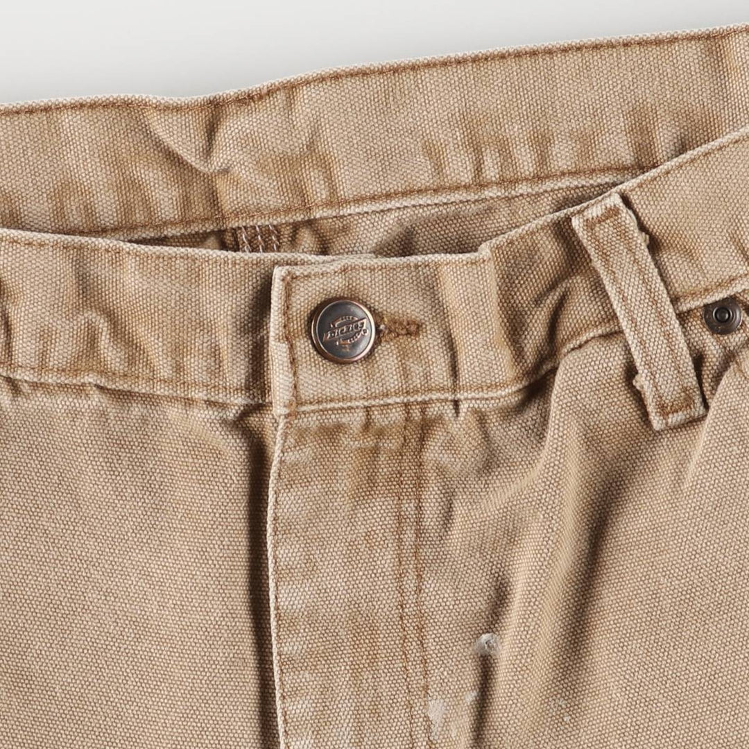 Dickies Relaxed Fit Duck Painter Pants Men's W34 equivalent cotton Beige type Vintage Second Hand
