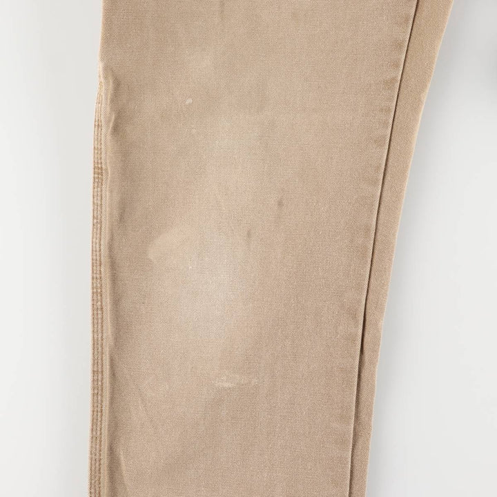 Dickies Relaxed Fit Duck Painter Pants Men's W34 equivalent cotton Beige type Vintage Second Hand