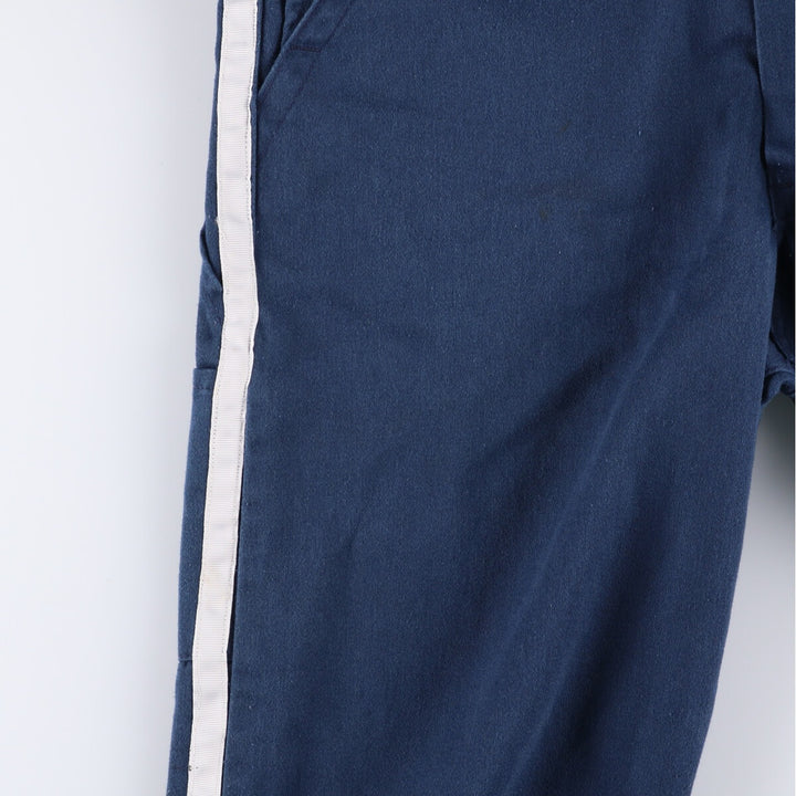 Vintage Dickies long-sleeved jumpsuit from the 1980'S to 1990s, size M, men's. polyester navy blue type Vintage Second Hand