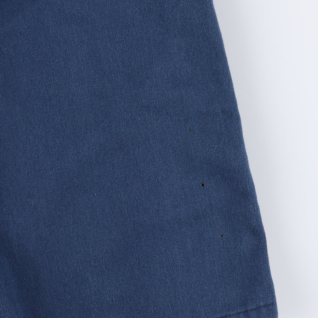 Vintage Dickies long-sleeved jumpsuit from the 1980'S to 1990s, size M, men's. polyester navy blue type Vintage Second Hand
