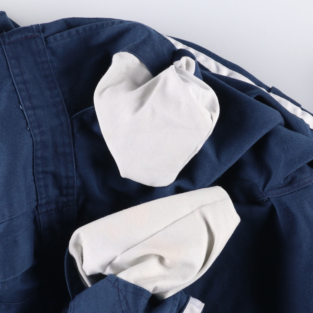 Vintage Dickies long-sleeved jumpsuit from the 1980'S to 1990s, size M, men's. polyester navy blue type Vintage Second Hand