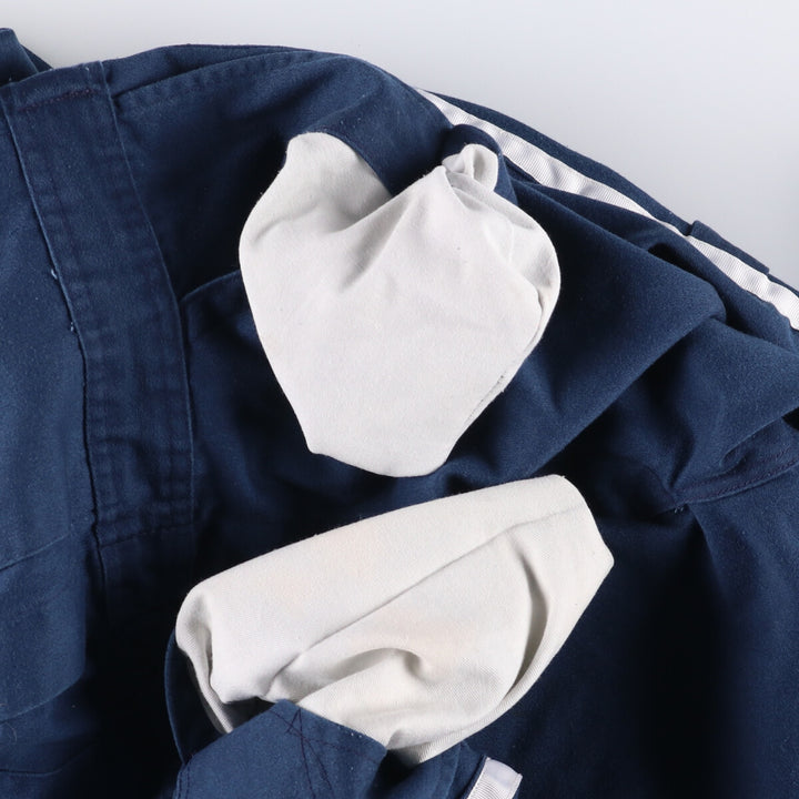 Vintage Dickies long-sleeved jumpsuit from the 1980'S to 1990s, size M, men's. polyester navy blue type Vintage Second Hand