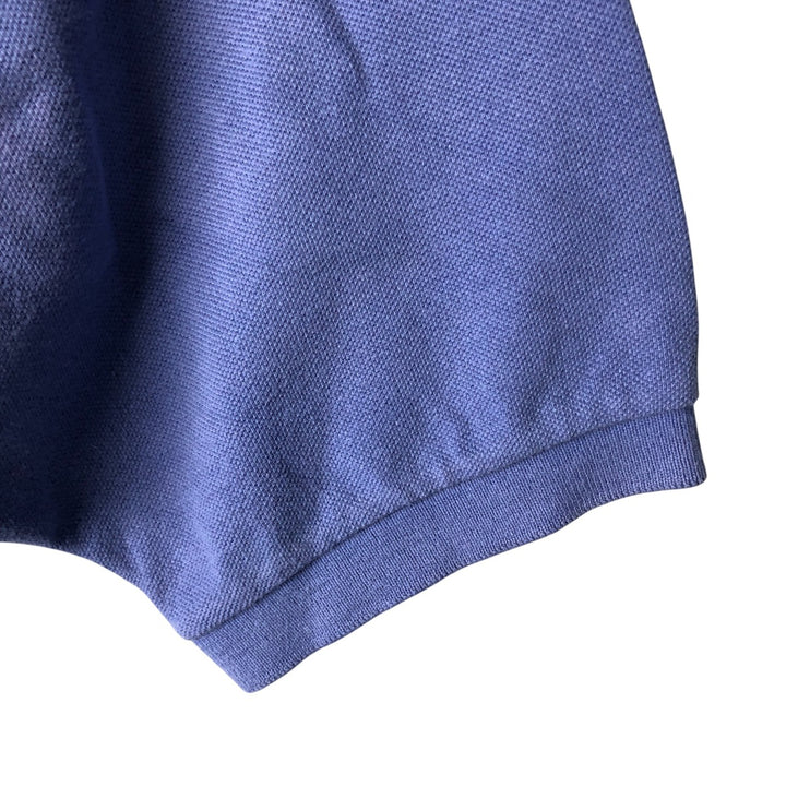 90'S Ralph Lauren POLO by Ralph Lauren short sleeve polo shirt made in USA, men's XL size, vintage cotton purple type Vintage Second Hand