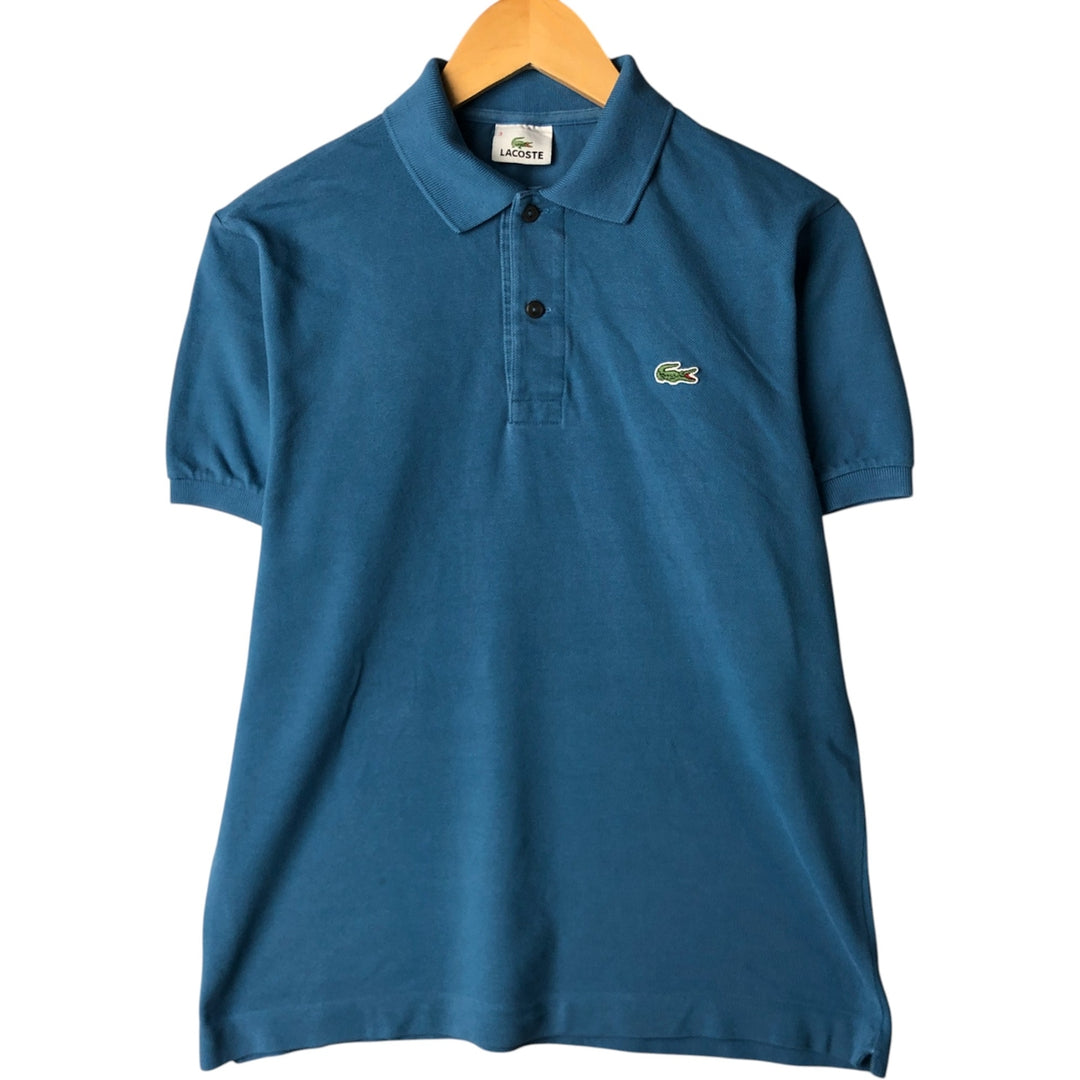 2000'S Lacoste Short Sleeve Polo Shirt, Size 3, Men's Size S cotton blue type Vintage Second Hand