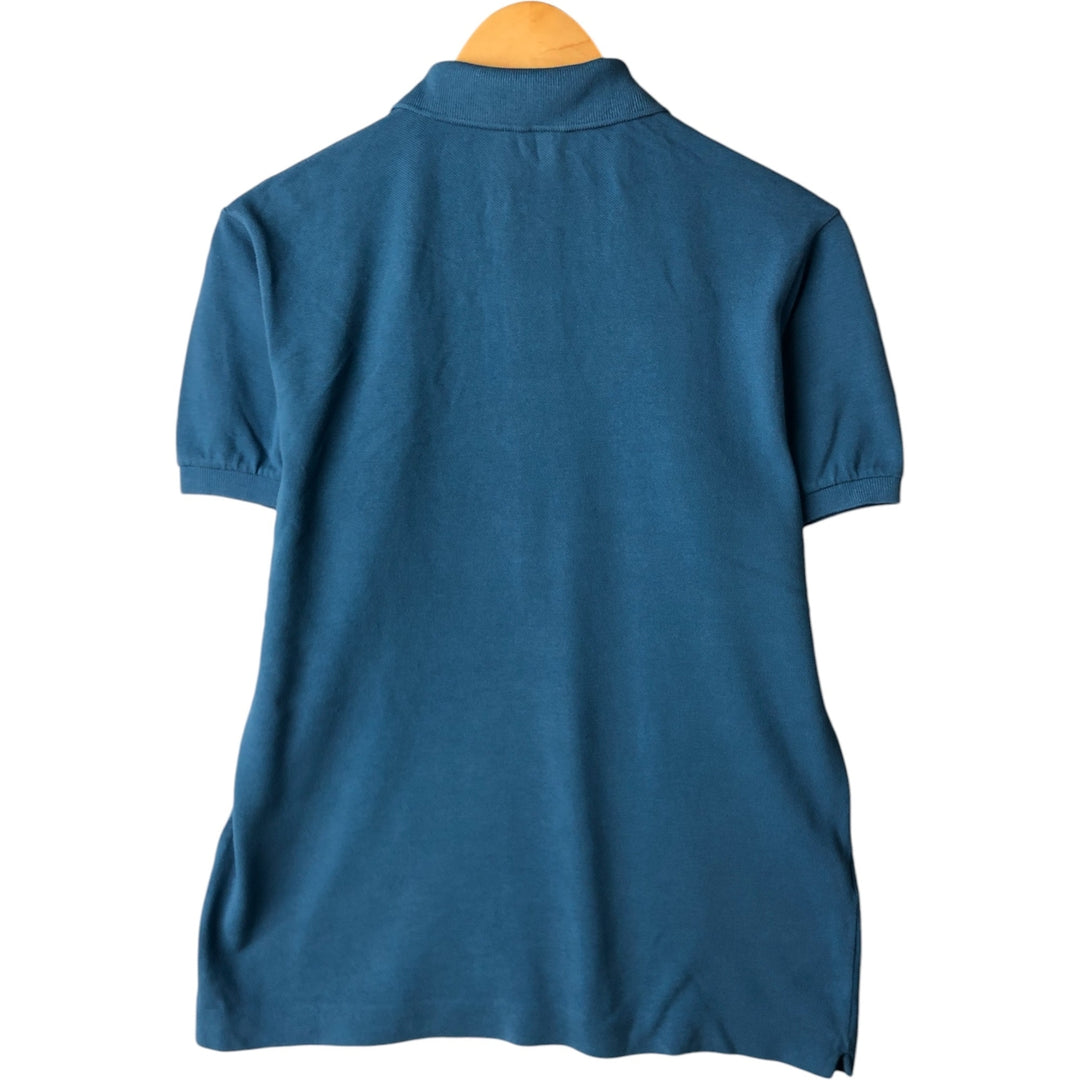 2000'S Lacoste Short Sleeve Polo Shirt, Size 3, Men's Size S cotton blue type Vintage Second Hand