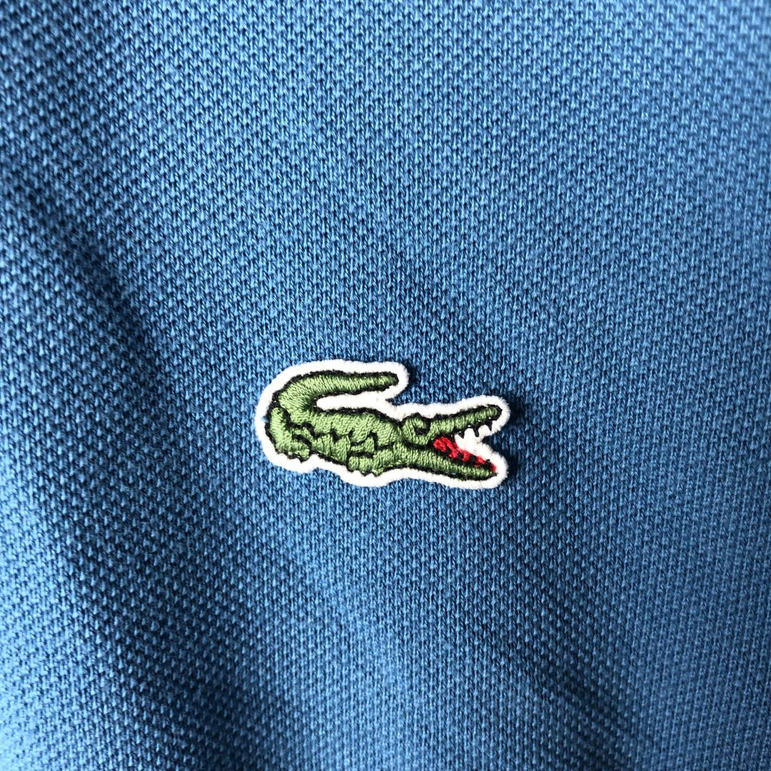 2000'S Lacoste Short Sleeve Polo Shirt, Size 3, Men's Size S cotton blue type Vintage Second Hand