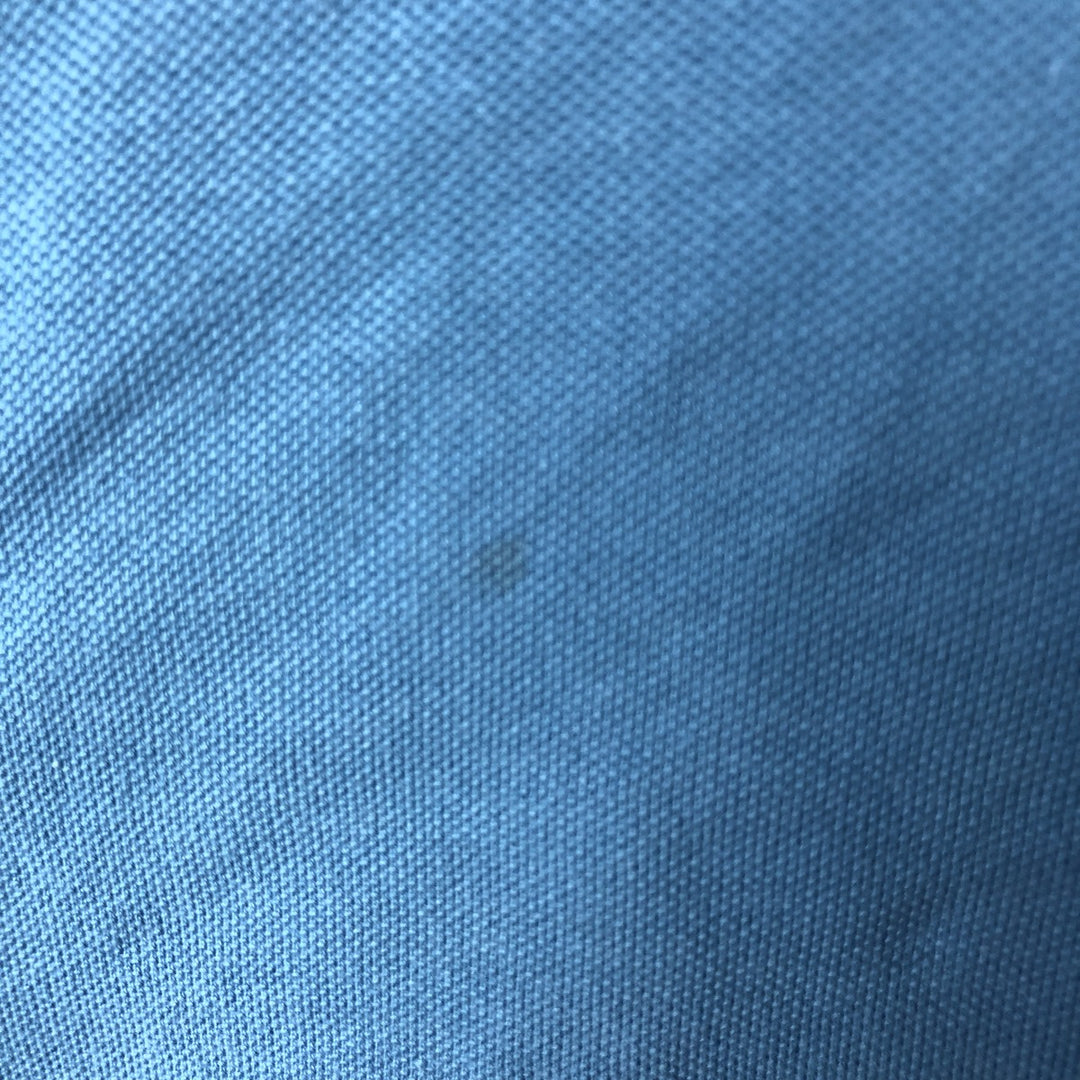 2000'S Lacoste Short Sleeve Polo Shirt, Size 3, Men's Size S cotton blue type Vintage Second Hand