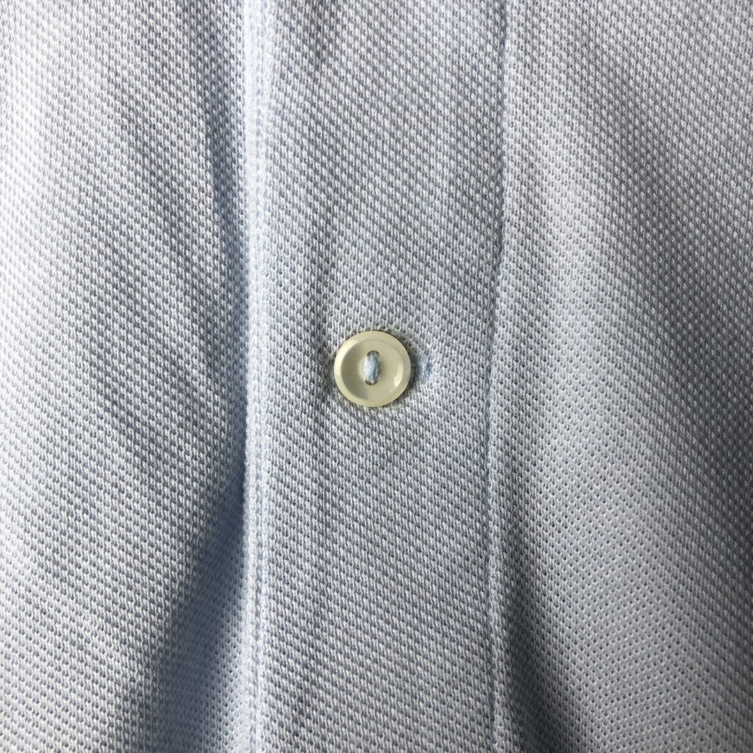 Lacoste LACOSTE short sleeve polo shirt size 5, men's M equivalent cotton Blue type light blue Vintage Second Hand