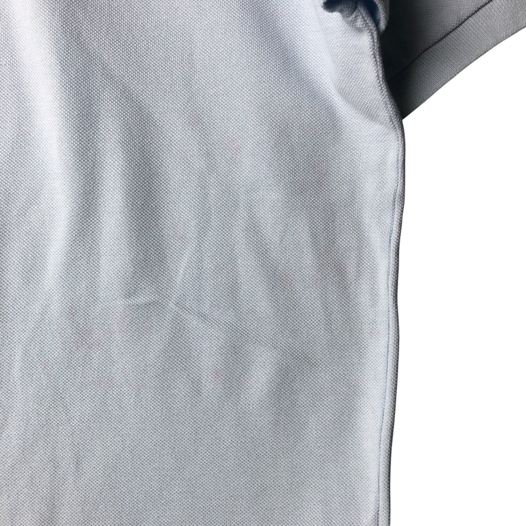 Lacoste LACOSTE short sleeve polo shirt size 5, men's M equivalent cotton Blue type light blue Vintage Second Hand