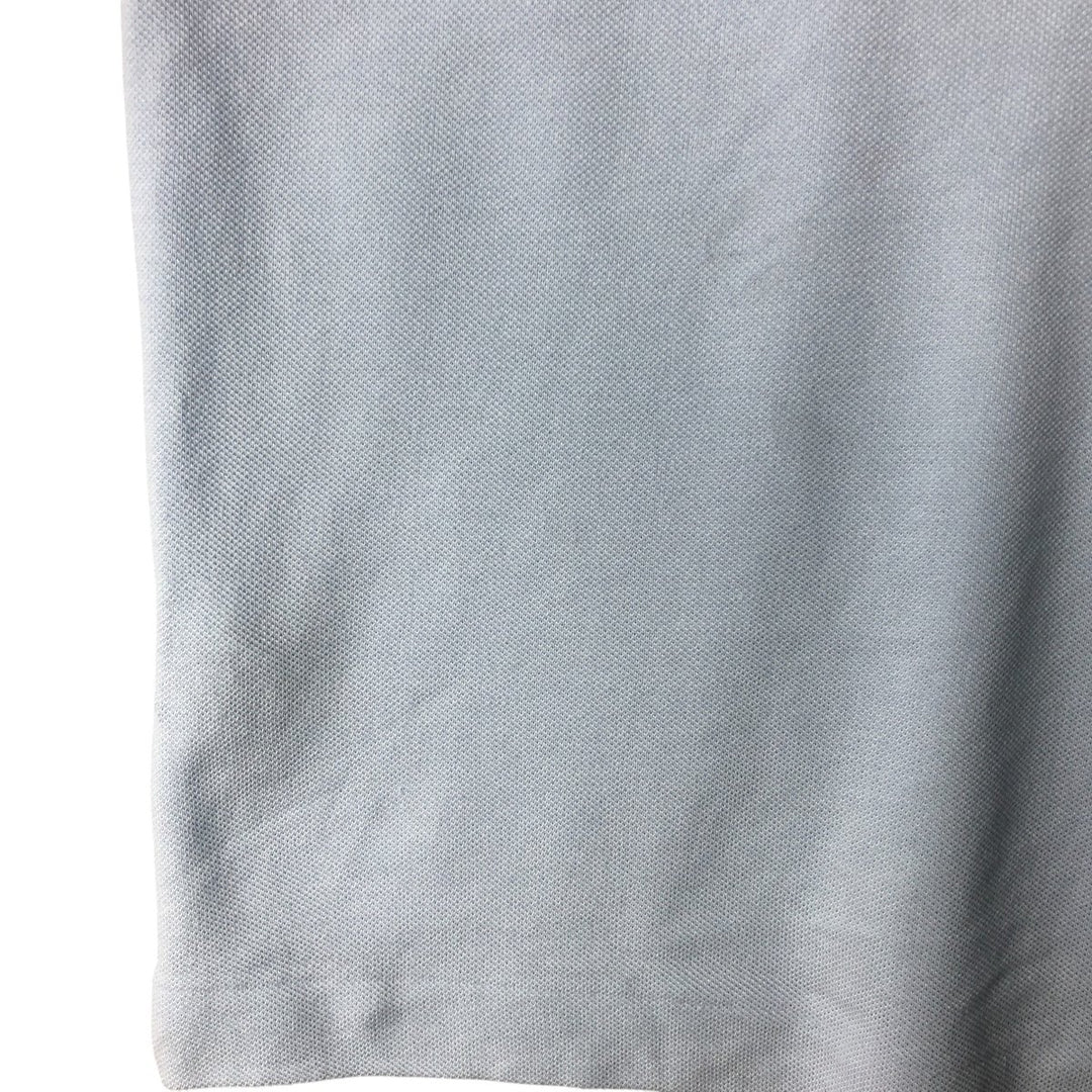 Lacoste LACOSTE short sleeve polo shirt size 5, men's M equivalent cotton Blue type light blue Vintage Second Hand