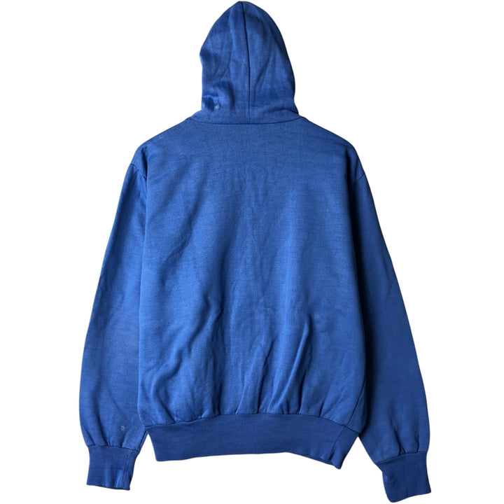 Vintage full-zip sweatshirt hoodie, size L, men's unclear blue type Vintage Second Hand