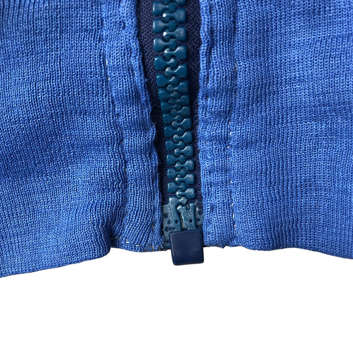 Vintage full-zip sweatshirt hoodie, size L, men's unclear blue type Vintage Second Hand