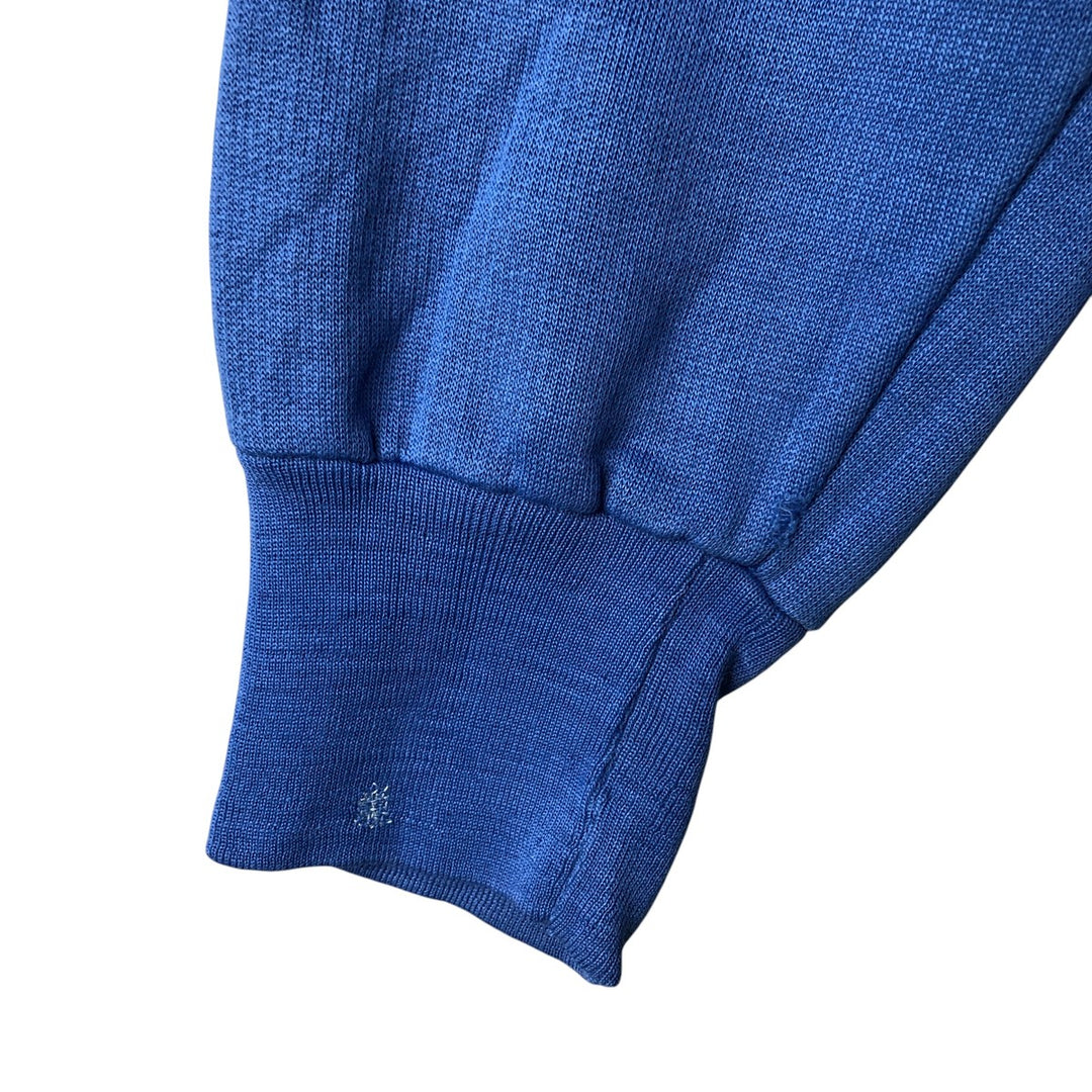 Vintage full-zip sweatshirt hoodie, size L, men's unclear blue type Vintage Second Hand