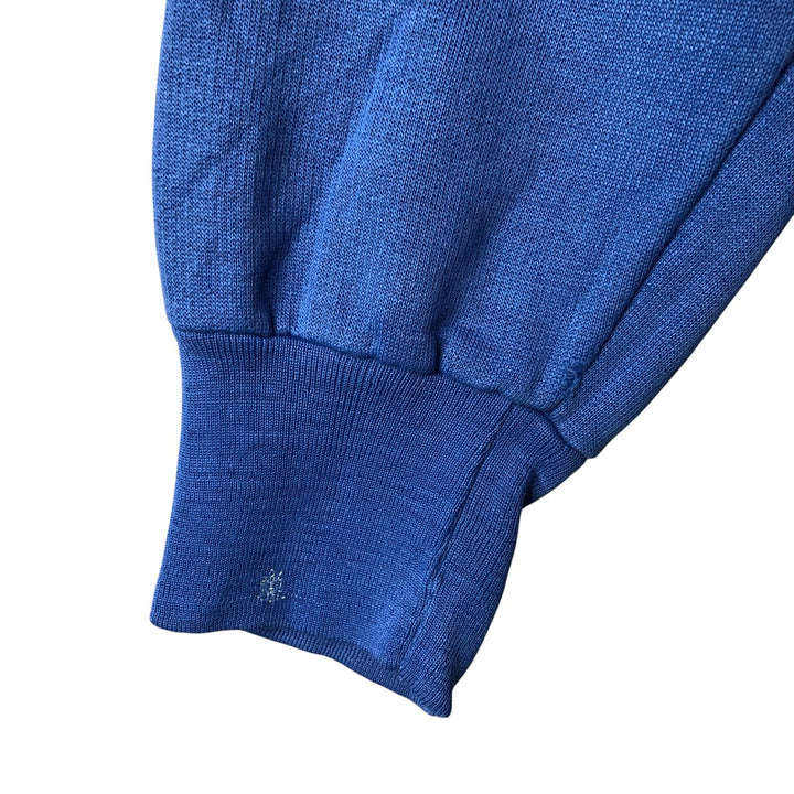 Vintage full-zip sweatshirt hoodie, size L, men's unclear blue type Vintage Second Hand