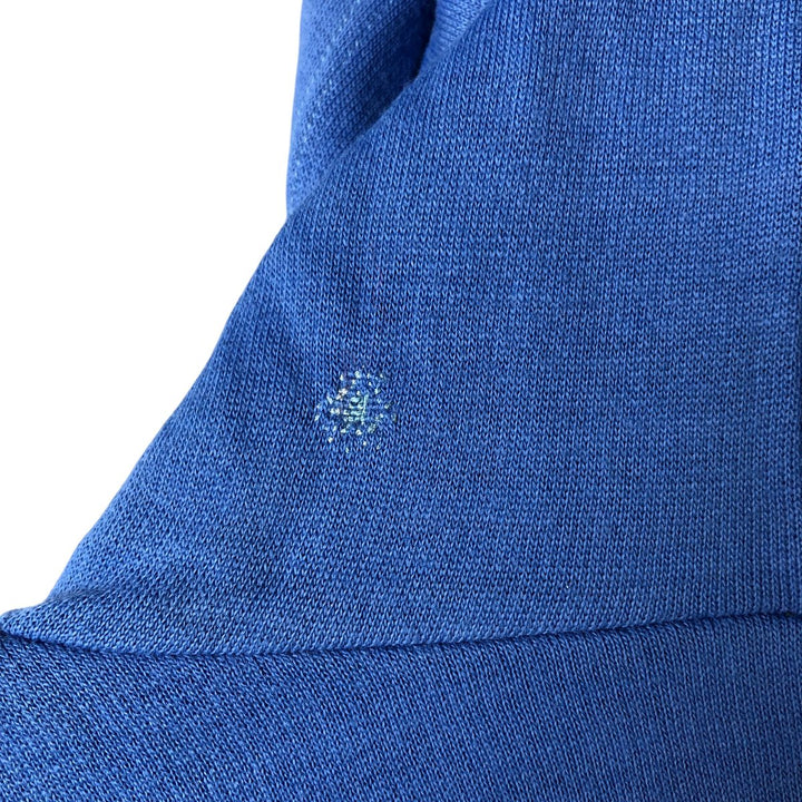 Vintage full-zip sweatshirt hoodie, size L, men's unclear blue type Vintage Second Hand