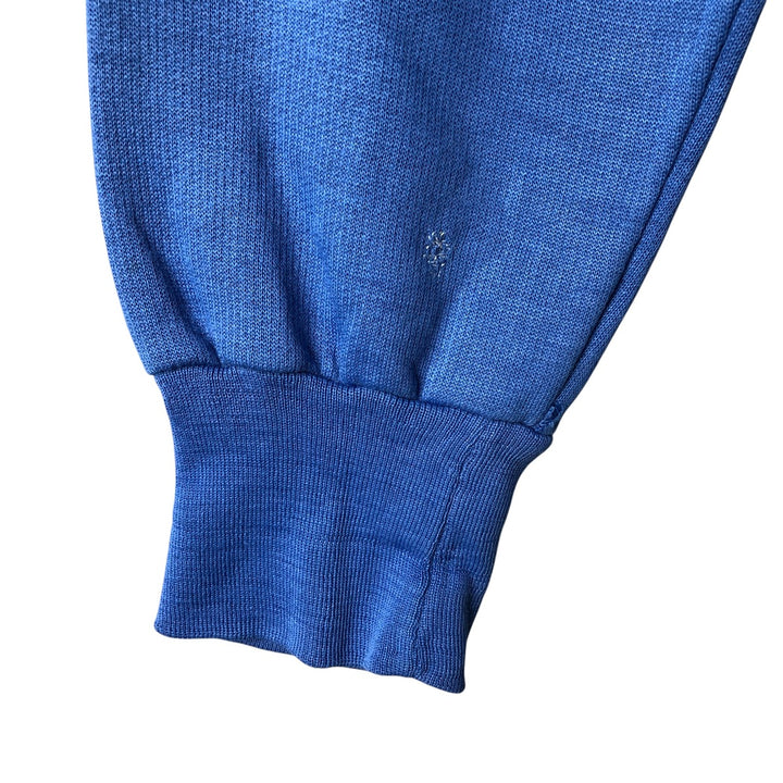 Vintage full-zip sweatshirt hoodie, size L, men's unclear blue type Vintage Second Hand