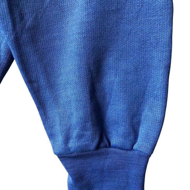 Vintage full-zip sweatshirt hoodie, size L, men's unclear blue type Vintage Second Hand
