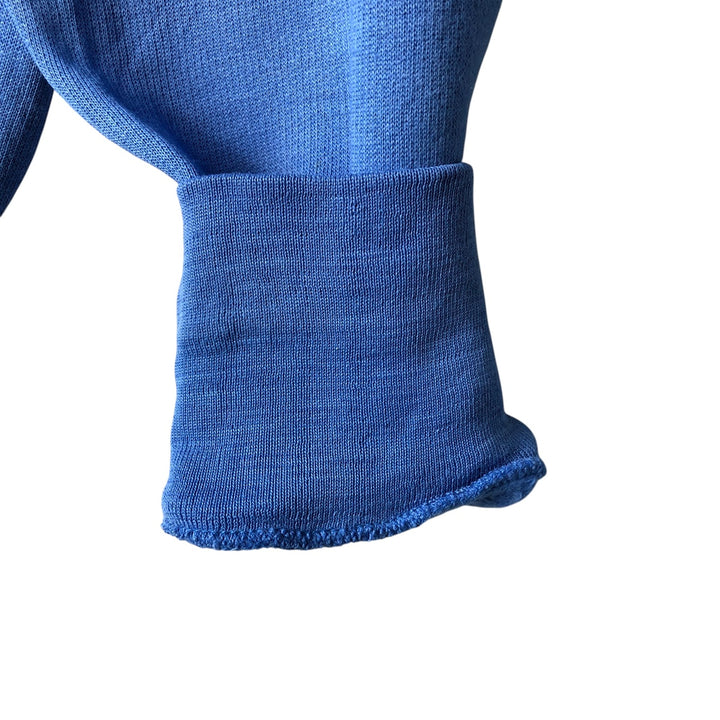 Vintage full-zip sweatshirt hoodie, size L, men's unclear blue type Vintage Second Hand