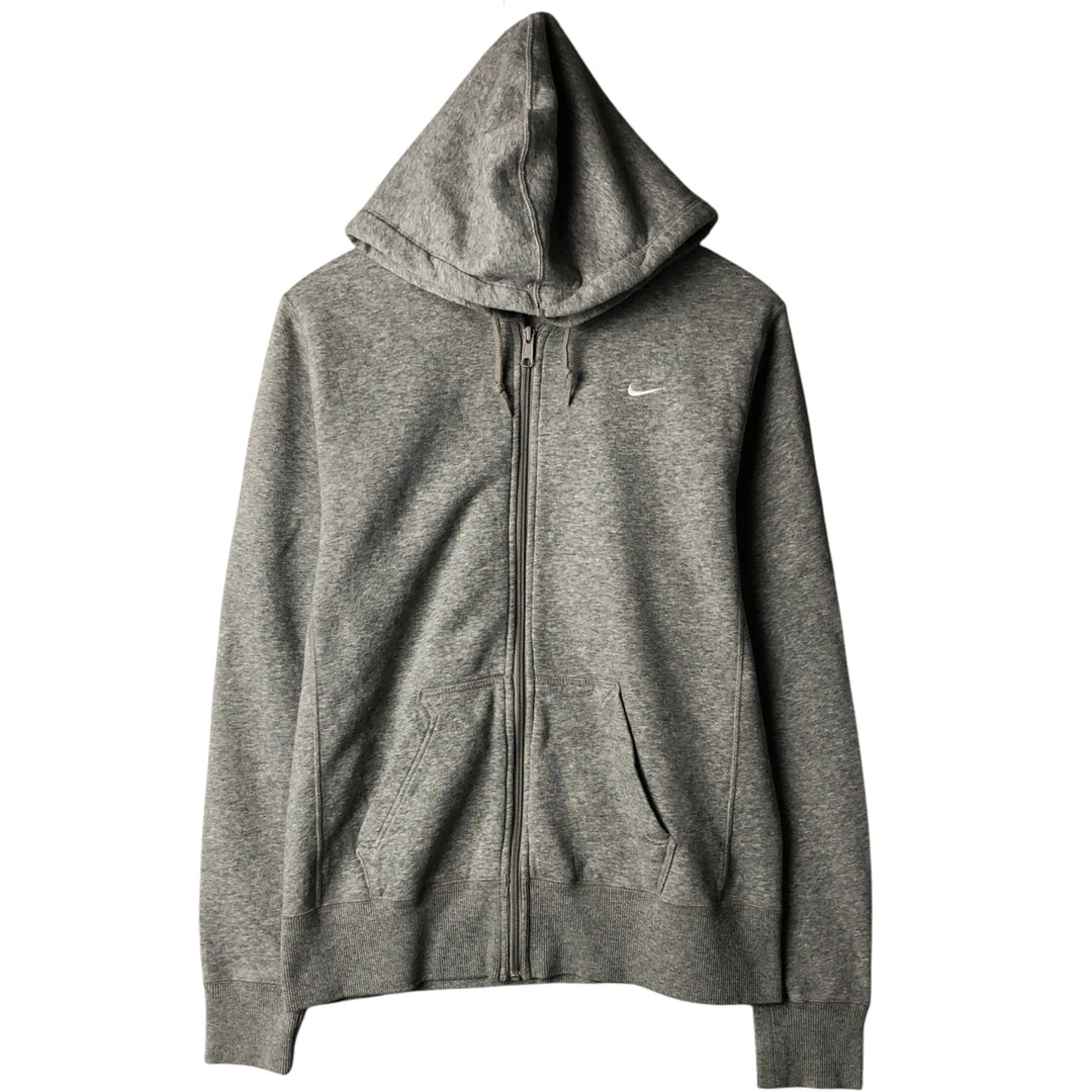Nike the athletic department. Men's full-zip sweatshirt, size XL cotton gray type Vintage Second Hand