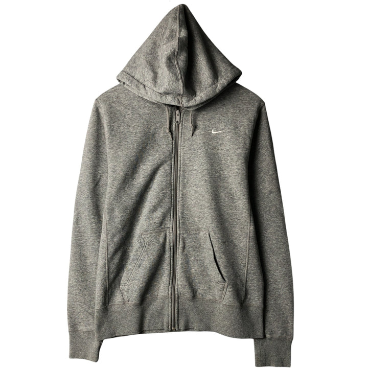 Nike the athletic department. Men's full-zip sweatshirt, size XL cotton gray type Vintage Second Hand