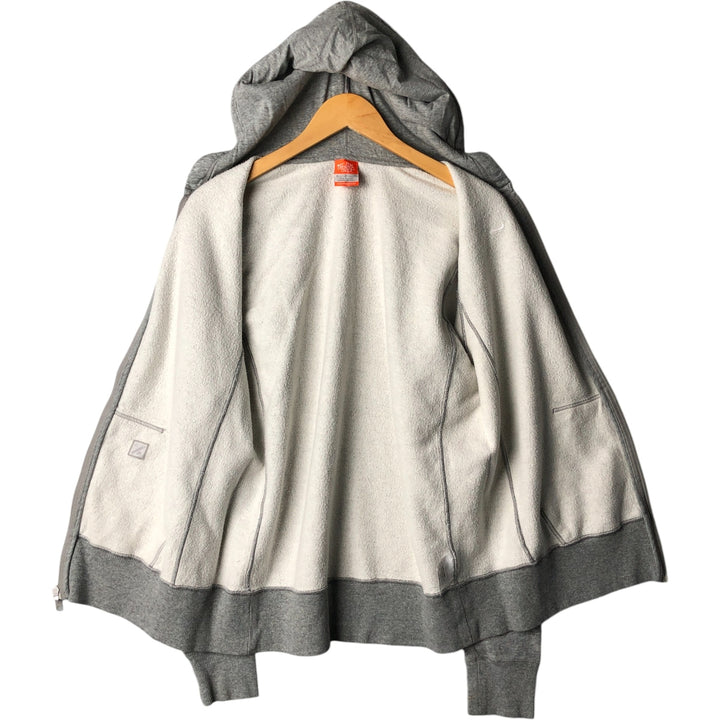 Nike the athletic department. Men's full-zip sweatshirt, size XL cotton gray type Vintage Second Hand