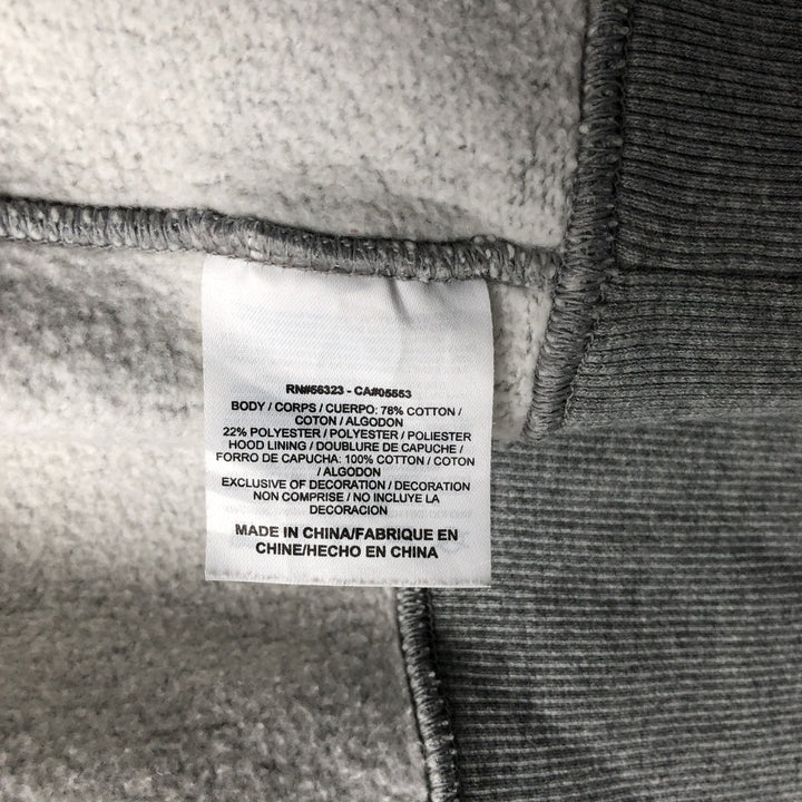 Nike the athletic department. Men's full-zip sweatshirt, size XL cotton gray type Vintage Second Hand