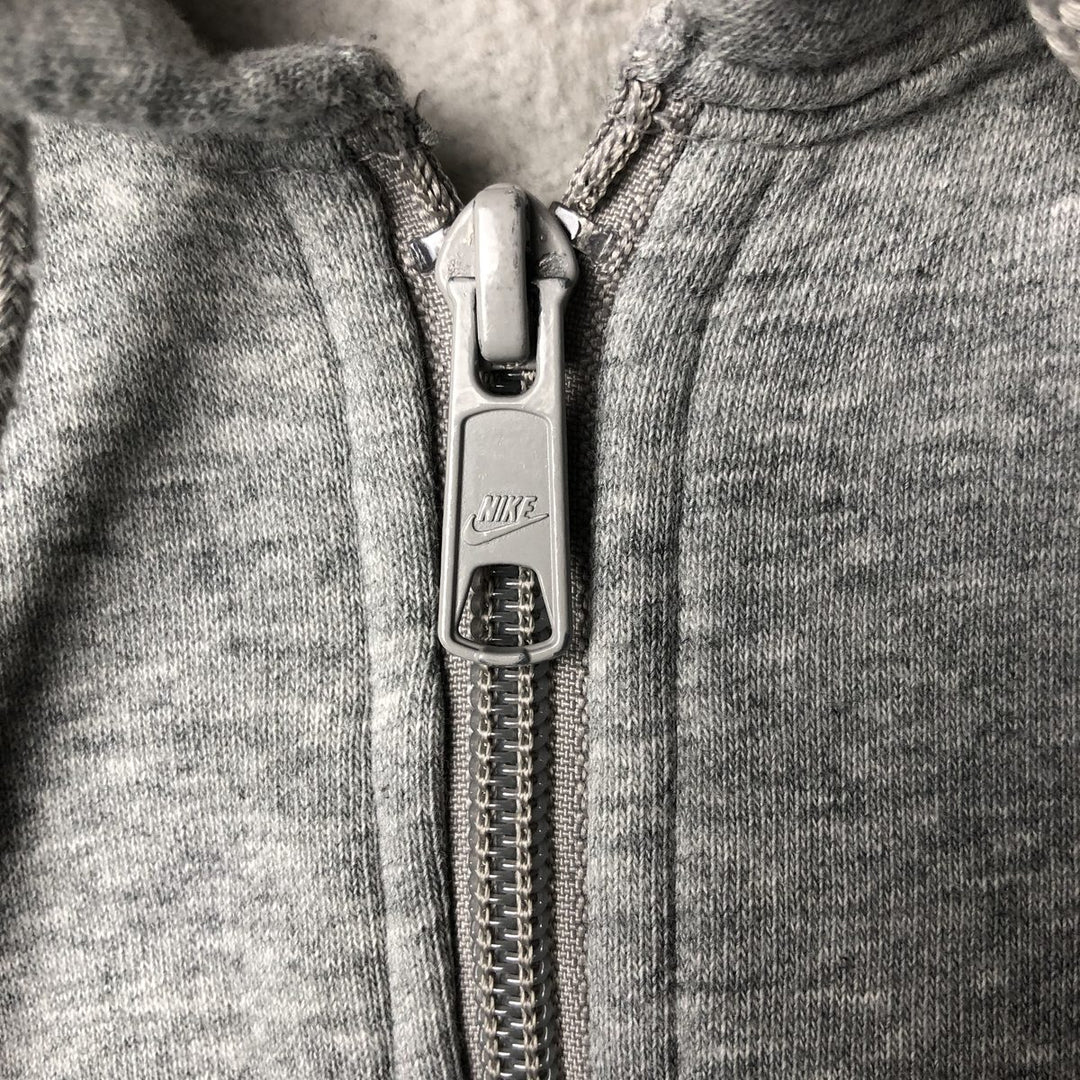 Nike the athletic department. Men's full-zip sweatshirt, size XL cotton gray type Vintage Second Hand