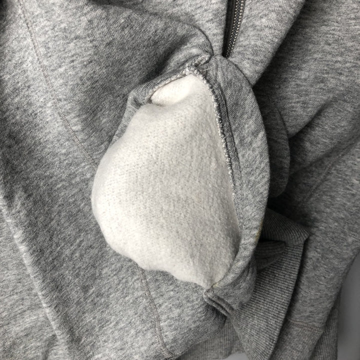 Nike the athletic department. Men's full-zip sweatshirt, size XL cotton gray type Vintage Second Hand
