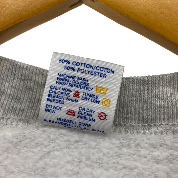 Vintage 90'S MLB New York Yankees Printed Sweatshirt, Made in USA, Men's Size XL cotton gray type Vintage Second Hand