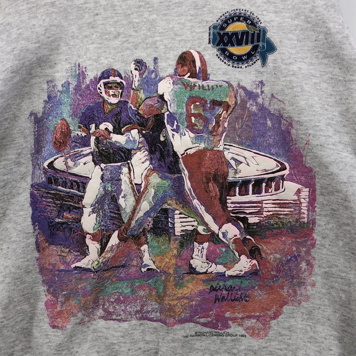 Vintage Delta DELTA printed sweatshirt, made in the USA, men's size XL polyester gray type Vintage Second Hand