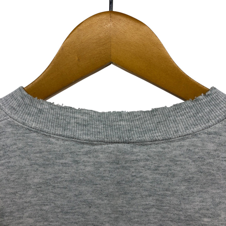 90'S Fruit of the Loom SUPERCOTTON University of Wisconsin College Sweatshirt, Made in USA, Men's Size XL cotton gray type Vintage Second Hand