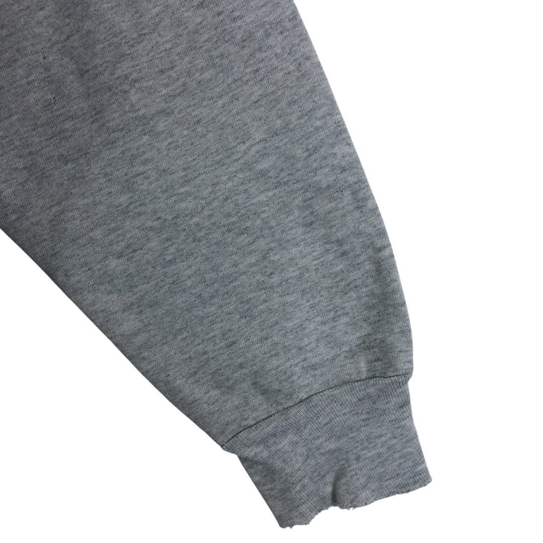90'S Fruit of the Loom SUPERCOTTON University of Wisconsin College Sweatshirt, Made in USA, Men's Size XL cotton gray type Vintage Second Hand