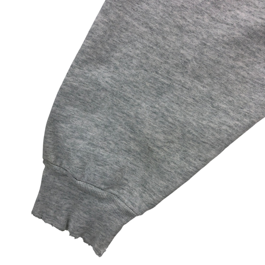 90'S Fruit of the Loom SUPERCOTTON University of Wisconsin College Sweatshirt, Made in USA, Men's Size XL cotton gray type Vintage Second Hand